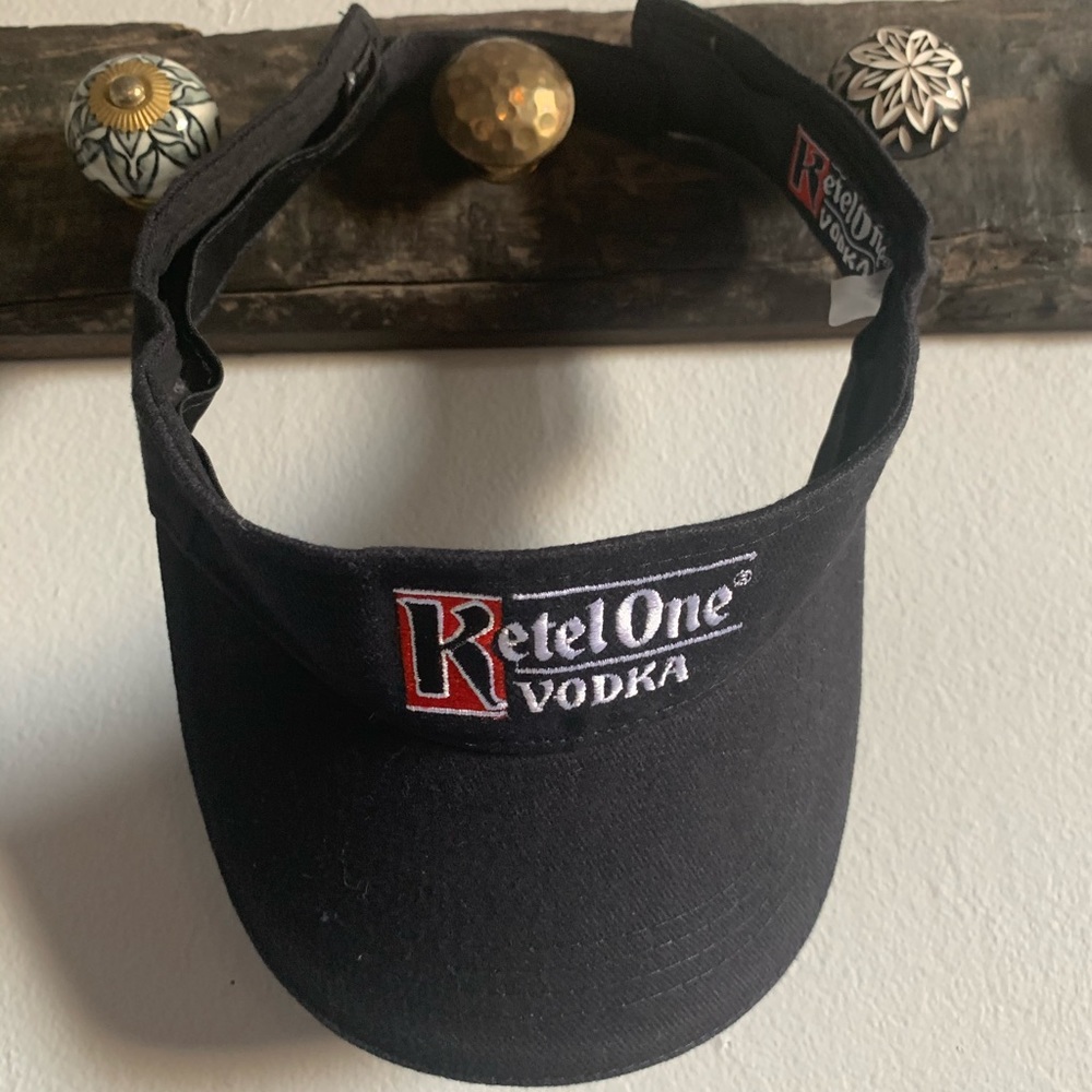 Black ketel one visor